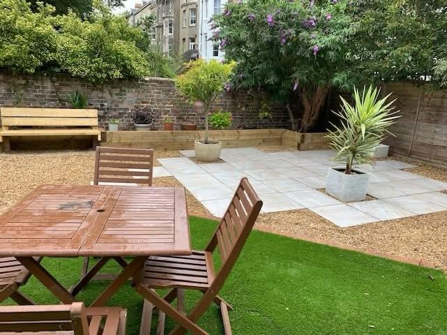 Stunning garden transformation with expert attention to detail.